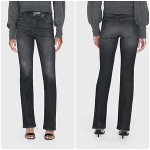 New! FRAME DENIM Le Crop Mini Boot Jeans in Claudius 🖤 size 25 NWOT!